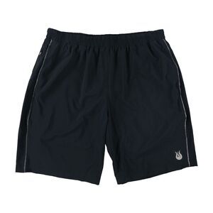 SOLFIRE Mens Speed Athletic Workout Shorts, Black, NWT